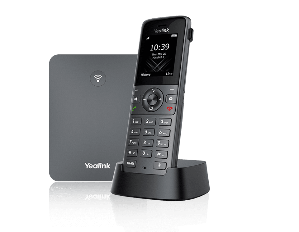Système téléphonique DECT sans fil Yealink W73P pour entreprise